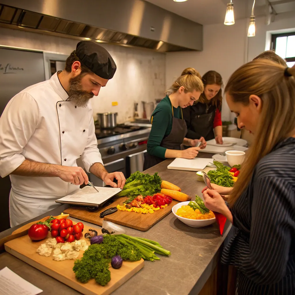 Gourmet Vegetarian Cooking Class